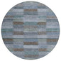 Solvia Blue Washable Indoor - Outdoor Rug - LOOMLAN - LOOMLAN Rugs - Outdoor Rugs