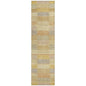 Solvia Gold Washable Indoor - Outdoor Rug - LOOMLAN - LOOMLAN Rugs - Outdoor Rugs