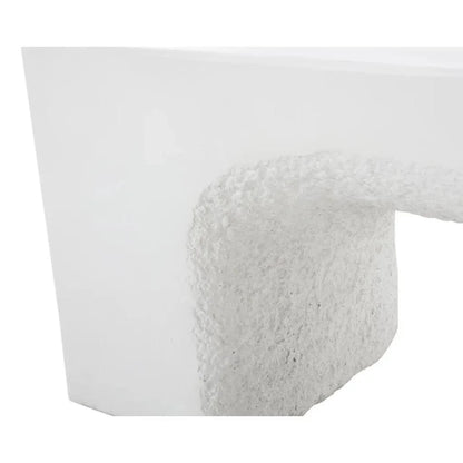 Soma Concrete Outdoor Backless Bench-Outdoor Benches-SUNPAN-LOOMLAN