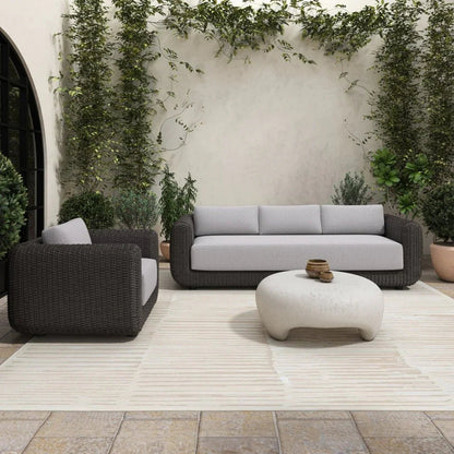 Soma Sunproof Quick - Dry Cushions Outdoor Sofa - LOOMLAN - Moe's Home - Outdoor Sofas & Loveseats