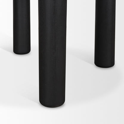 Soma Wood Round Dining Table-Dining Tables-Mercana-LOOMLAN