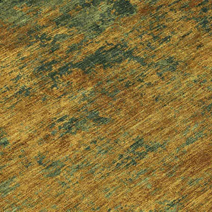 Sonata Orange Washable Indoor-Outdoor Rug-Outdoor Rugs-LOOMLAN Rugs-LOOMLAN