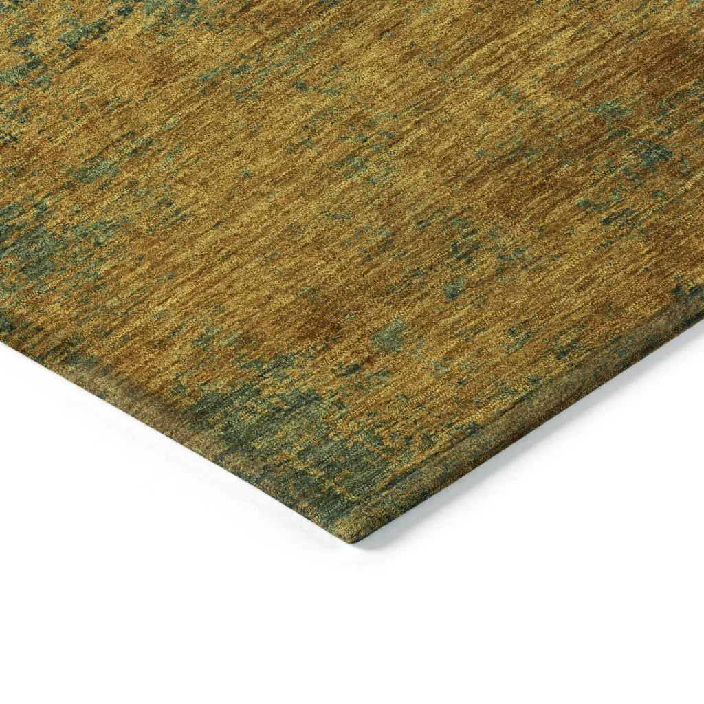 Sonata Orange Washable Indoor-Outdoor Rug-Outdoor Rugs-LOOMLAN Rugs-LOOMLAN