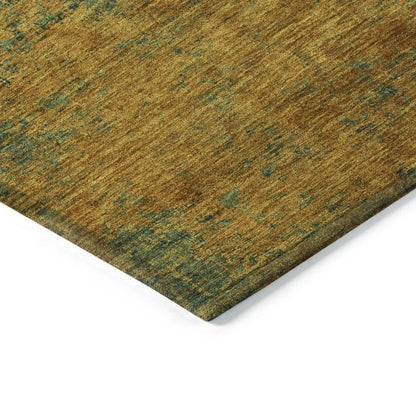 Sonata Orange Washable Indoor-Outdoor Rug-Outdoor Rugs-LOOMLAN Rugs-LOOMLAN