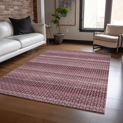 Sonava Red Washable Indoor - Outdoor Rug - LOOMLAN - LOOMLAN Rugs - Outdoor Rugs