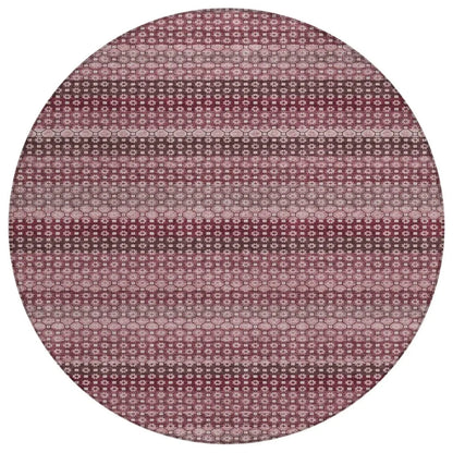 Sonava Red Washable Indoor - Outdoor Rug - LOOMLAN - LOOMLAN Rugs - Outdoor Rugs