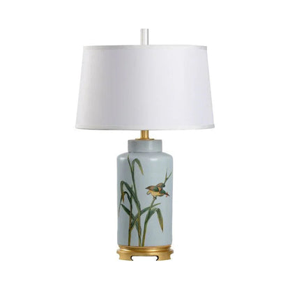 Songbird Porcelain Made Table Lamp - LOOMLAN - Wildwood - Table Lamps