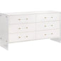 Sonia Shagreen 6 - Drawer Double Dresser - LOOMLAN - Essentials For Living - Dressers