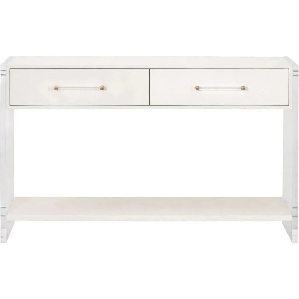 Sonia Shagreen Console Table - LOOMLAN - Essentials For Living - Console Tables