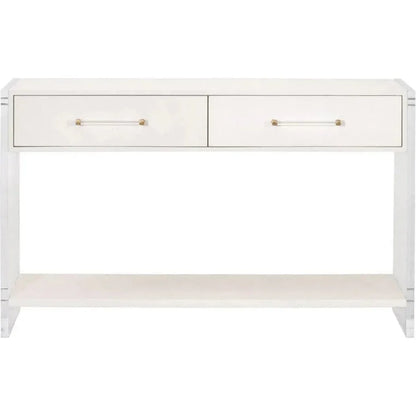 Sonia Shagreen Console Table - LOOMLAN - Essentials For Living - Console Tables
