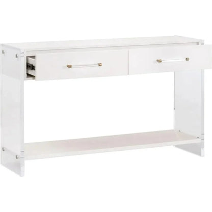 Sonia Shagreen Console Table - LOOMLAN - Essentials For Living - Console Tables