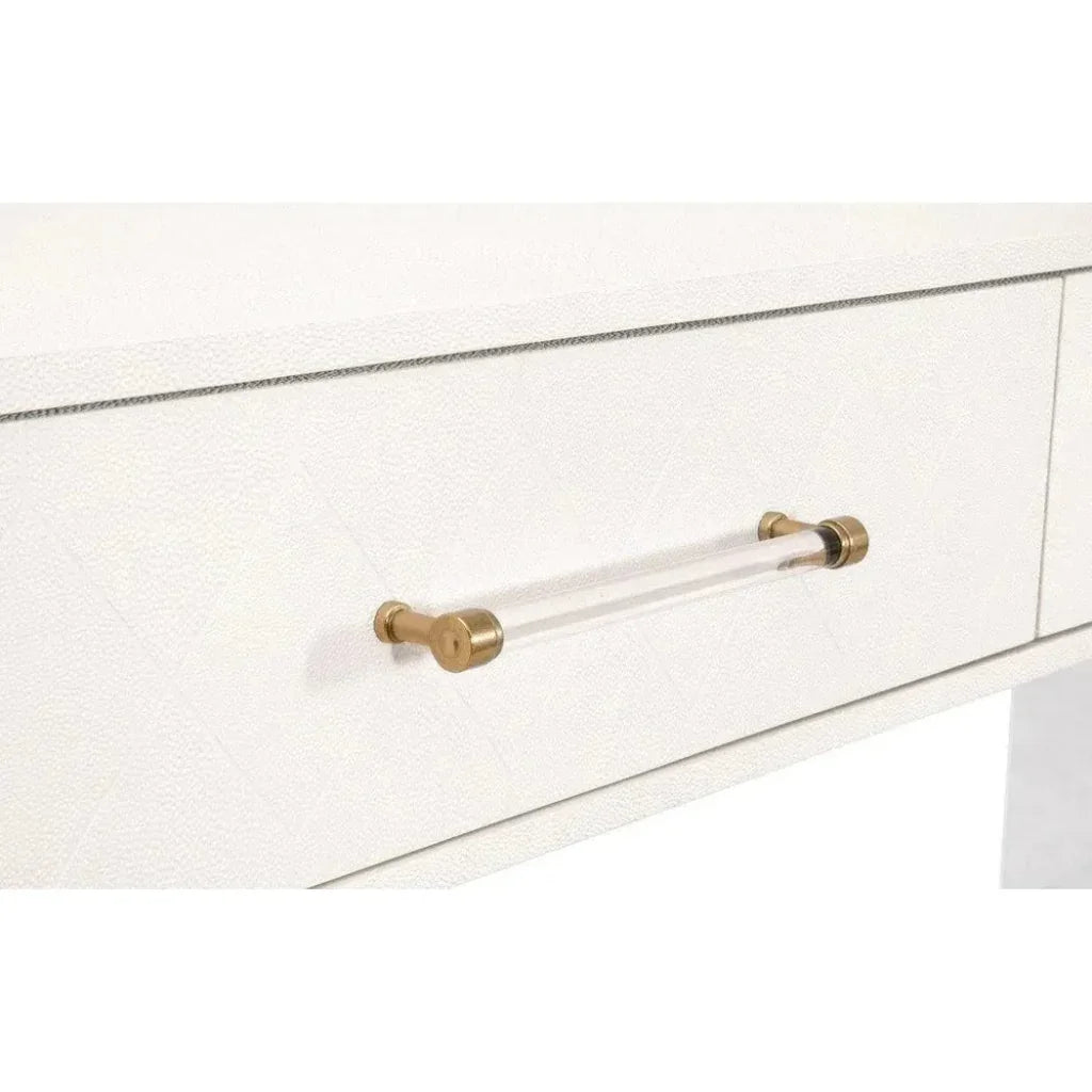 Sonia Shagreen Console Table - LOOMLAN - Essentials For Living - Console Tables