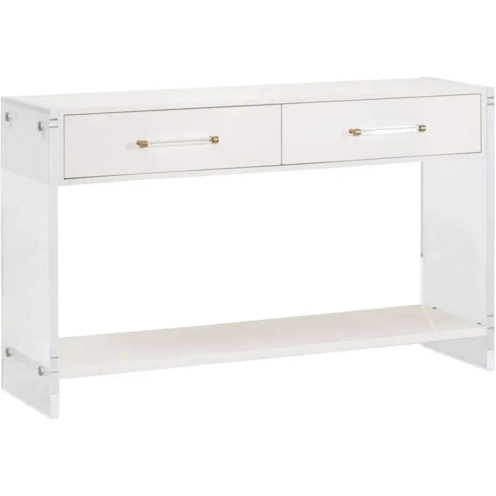 Sonia Shagreen Console Table - LOOMLAN - Essentials For Living - Console Tables