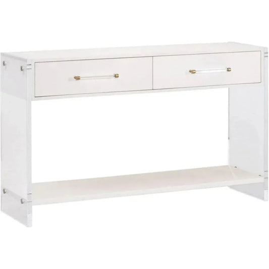 Sonia Shagreen Console Table - LOOMLAN - Essentials For Living - Console Tables