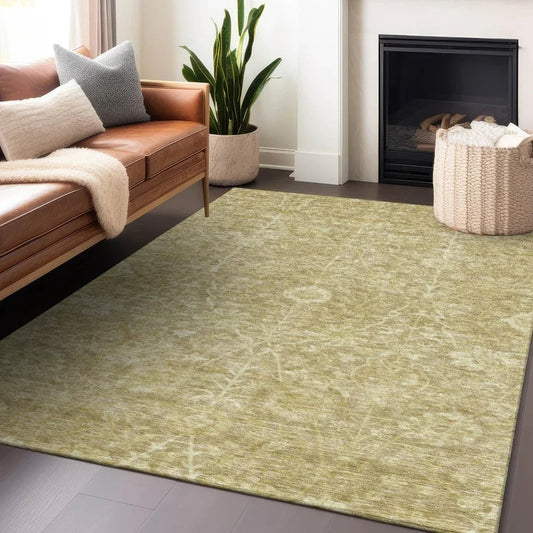 Sonnet Brown Washable Indoor-Outdoor Rug-Outdoor Rugs-LOOMLAN Rugs-LOOMLAN