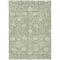 Sonnet Green Washable Indoor-Outdoor Rug-Outdoor Rugs-LOOMLAN Rugs-2'6" x 3'10"-LOOMLAN