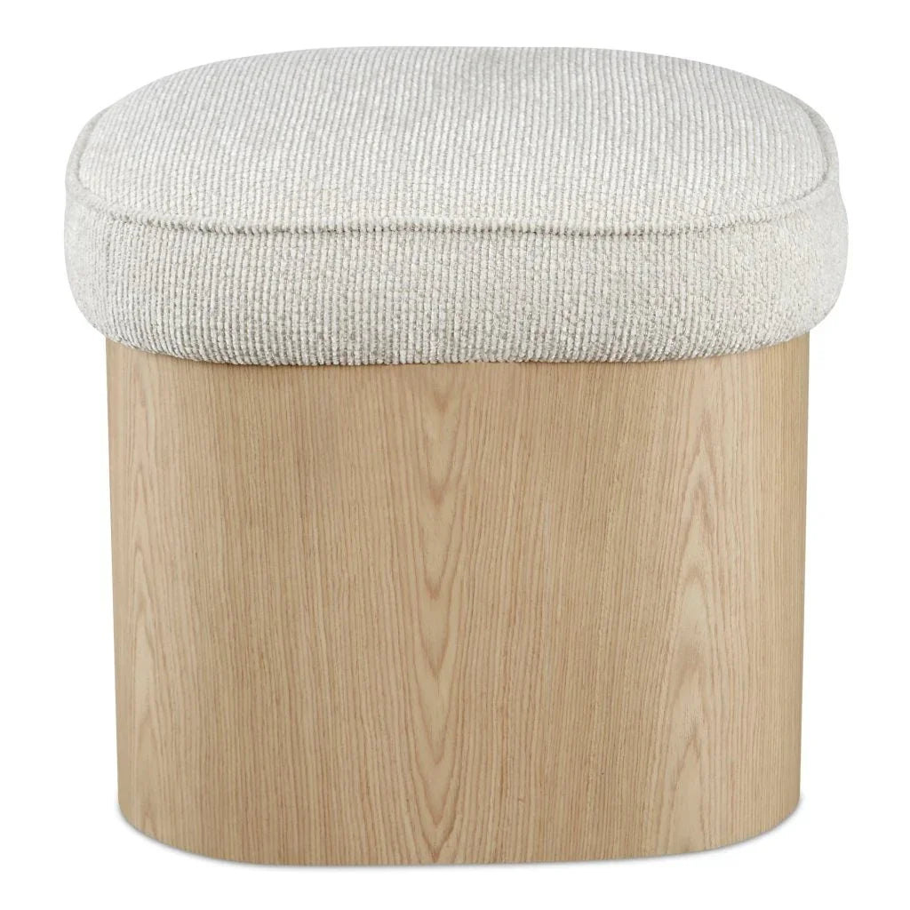 Sonny Wood Lift - Top Storage Stool - LOOMLAN - Moe's Home - Poufs and Stools