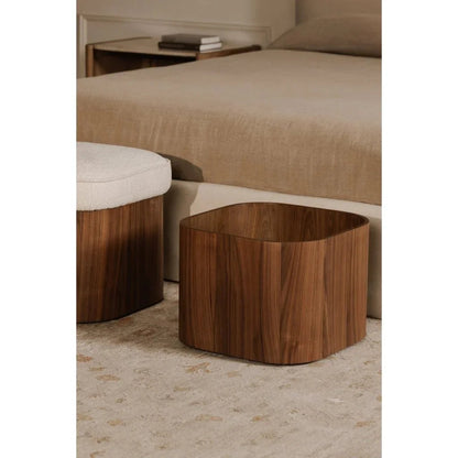 Sonny Wood Lift - Top Storage Stool - LOOMLAN - Moe's Home - Poufs and Stools