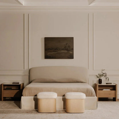 Sonny Wood Lift - Top Storage Stool - LOOMLAN - Moe's Home - Poufs and Stools