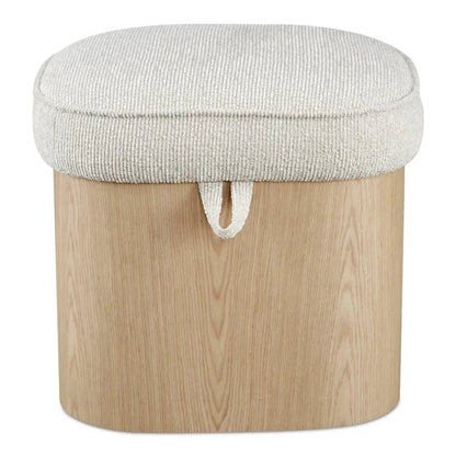 Sonny Wood Lift - Top Storage Stool - LOOMLAN - Moe's Home - Poufs and Stools