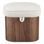 Sonny Wood Lift - Top Storage Stool - LOOMLAN - Moe's Home - Poufs and Stools