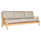 Sonoma Teak Deep Outdoor Couch Sunbrella Cushions - LOOMLAN - HiTeak - Outdoor Sofas & Loveseats