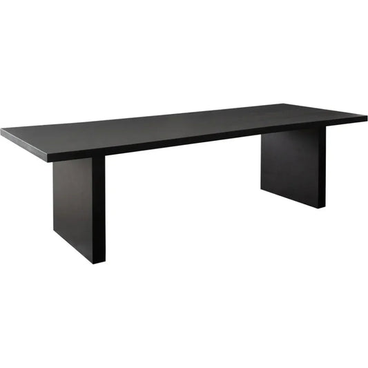 Sonoma Wood Black Rectangular Dining Table-Dining Tables-Diamond Sofa-LOOMLAN