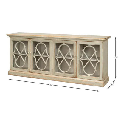 Sonya Sage Sideboard Buffet For Dining Room - LOOMLAN - Sarreid - Sideboards
