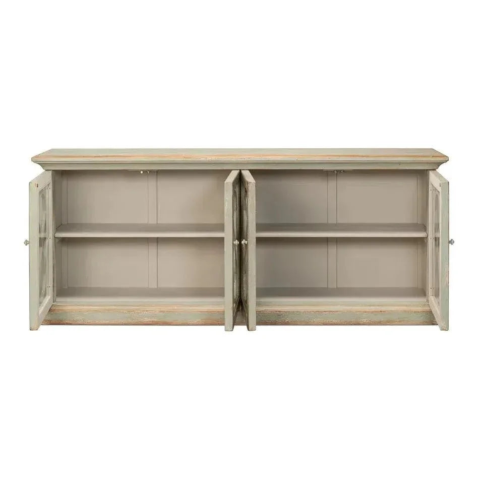 Sonya Sage Sideboard Buffet For Dining Room - LOOMLAN - Sarreid - Sideboards