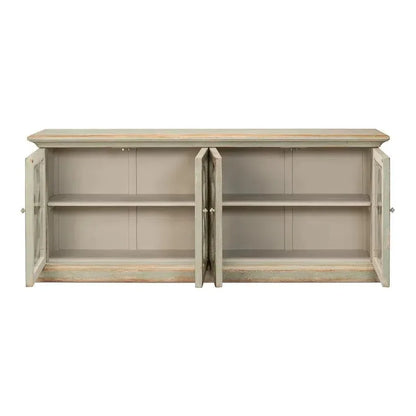 Sonya Sage Sideboard Buffet For Dining Room - LOOMLAN - Sarreid - Sideboards