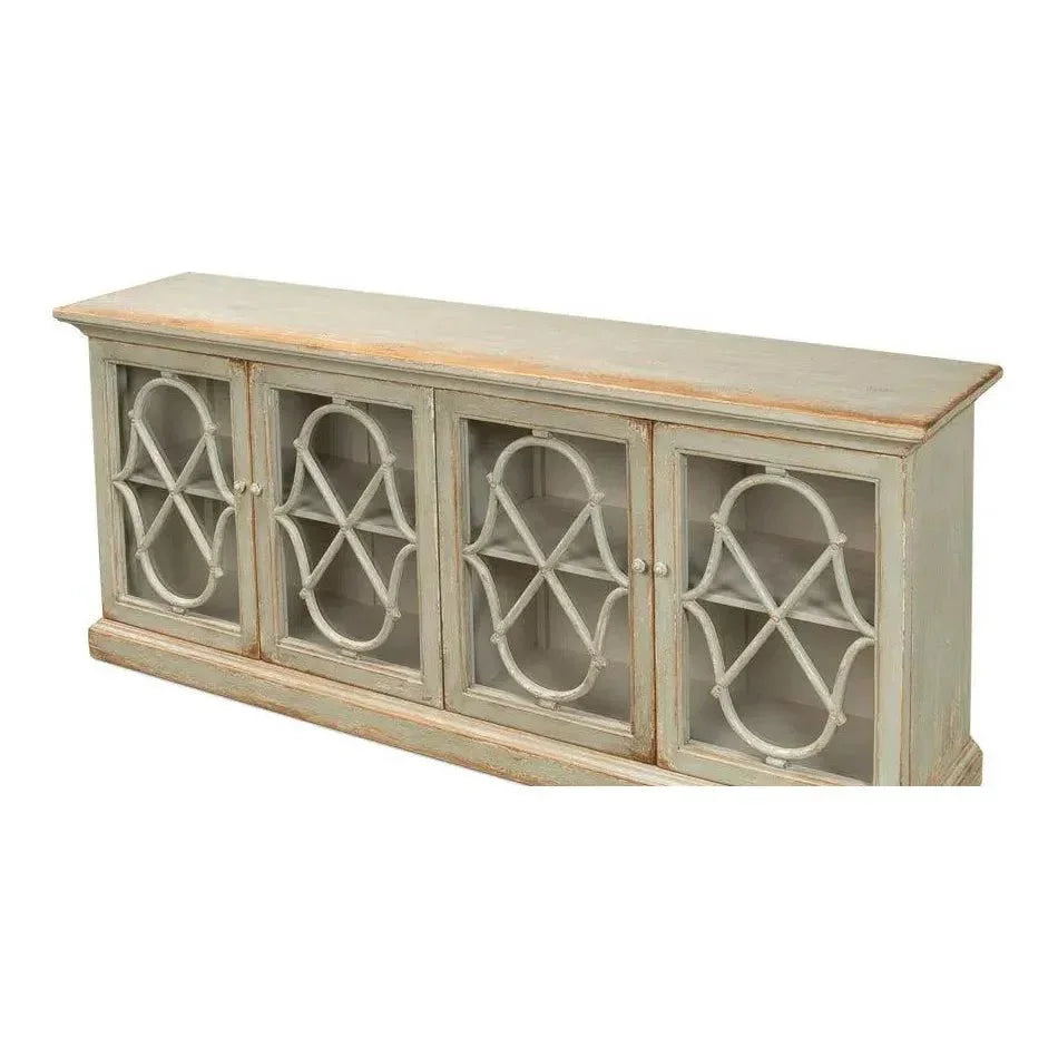 Sonya Sage Sideboard Buffet For Dining Room - LOOMLAN - Sarreid - Sideboards