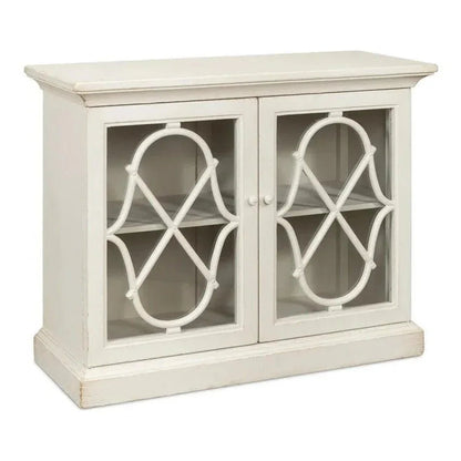 Sonya Two Door Wood Chest - LOOMLAN - Sarreid - Chests