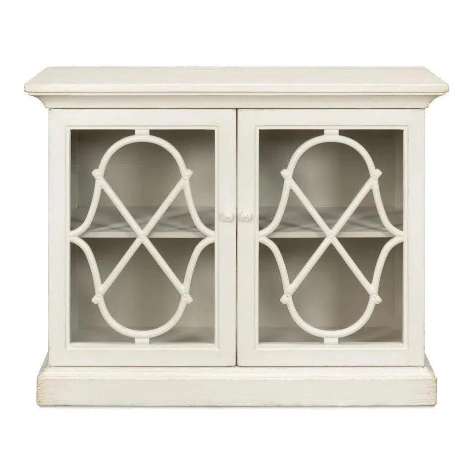 Sonya Two Door Wood Chest - LOOMLAN - Sarreid - Chests