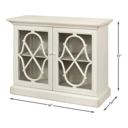 Sonya Two Door Wood Chest - LOOMLAN - Sarreid - Chests