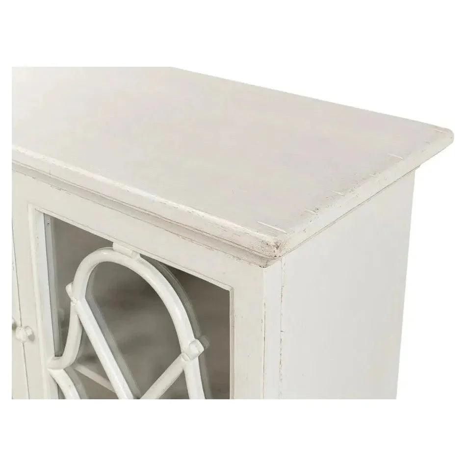 Sonya White Sideboard Buffet For Dining Room - LOOMLAN - Sarreid - Sideboards