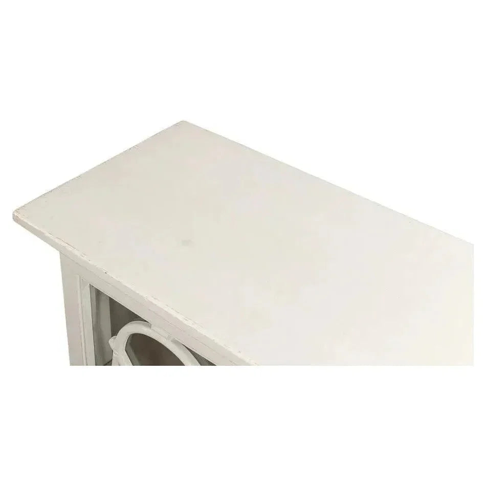 Sonya White Sideboard Buffet For Dining Room - LOOMLAN - Sarreid - Sideboards