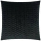Sophia Black Solid Black Large Throw Pillow Insert - LOOMLAN - D.V. Kap - Throw Pillows
