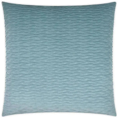 Sophia Chambray Solid Blue Large Throw Pillow Insert - LOOMLAN - D.V. Kap - Throw Pillows