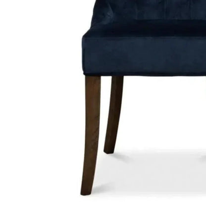 Sophie Leather Armless Dining Chair 2PC - LOOMLAN - Sarreid - Dining Chairs