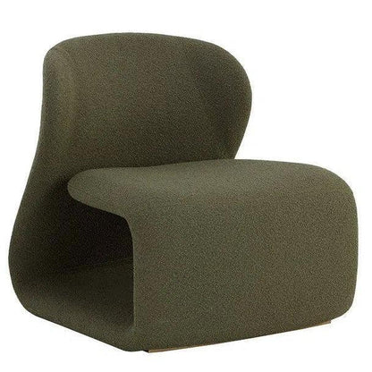 Sophiene Lounge Chair Cozy Copenhagen Olive - LOOMLAN - SUNPAN - Club Chairs