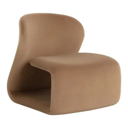 Sophiene Performance Fabric Lounge Chair-Lounge Chairs-SUNPAN-Kona Camel-LOOMLAN