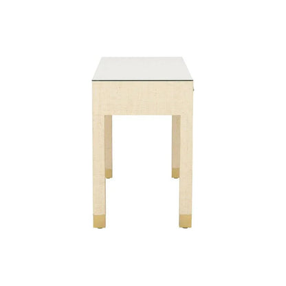 Sophisticate Saguran Warpped Console Table - LOOMLAN - Wildwood - Console Tables