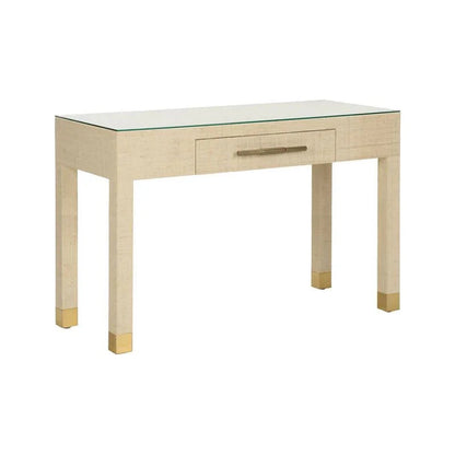 Sophisticate Saguran Warpped Console Table - LOOMLAN - Wildwood - Console Tables