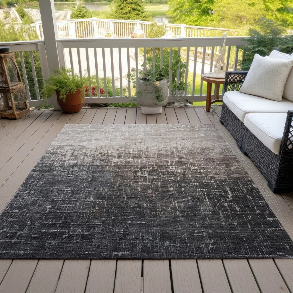 Sorella Brown Washable Indoor-Outdoor Rug-Outdoor Rugs-LOOMLAN Rugs-LOOMLAN