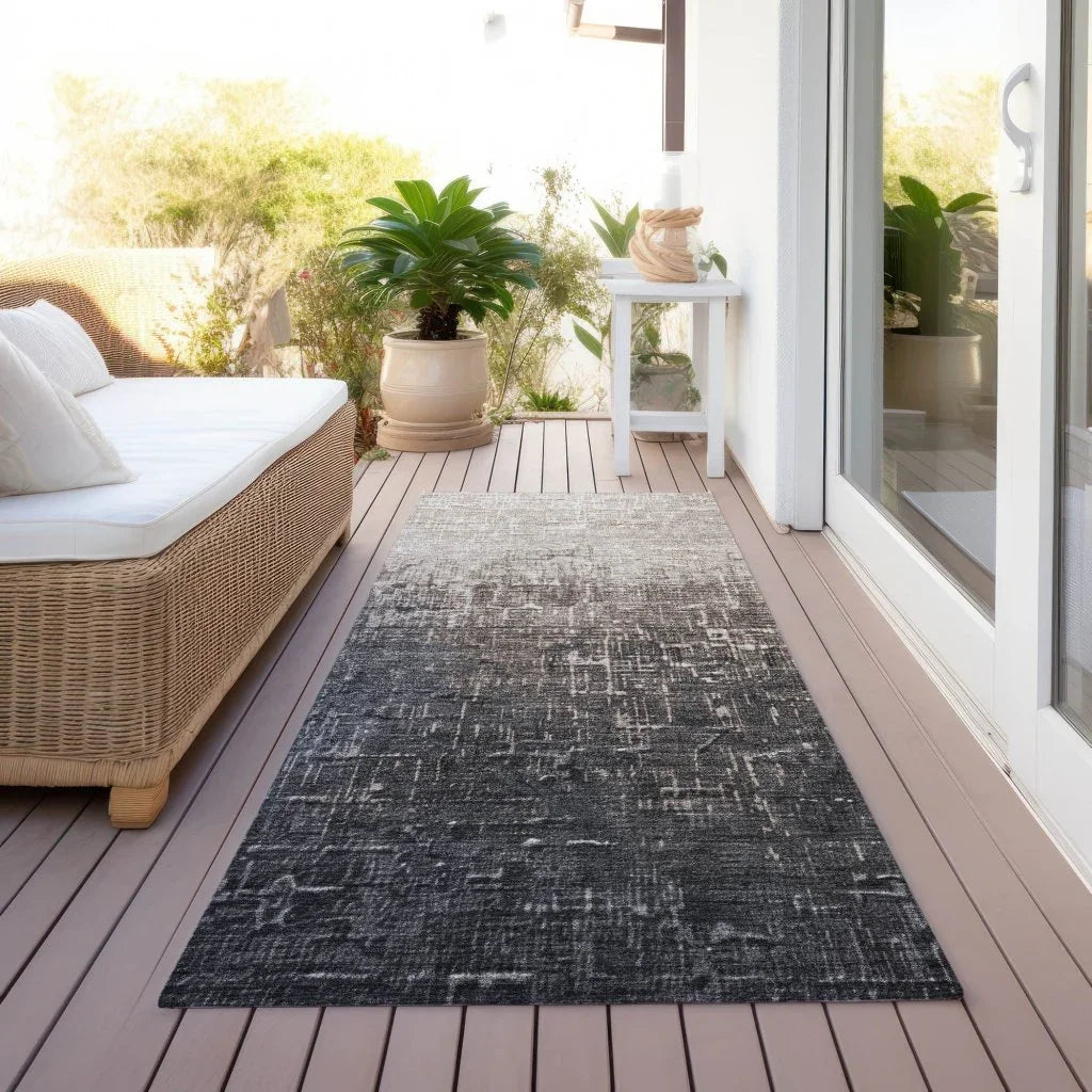 Sorella Brown Washable Indoor-Outdoor Rug-Outdoor Rugs-LOOMLAN Rugs-LOOMLAN