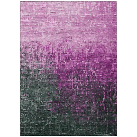 Sorella Pink Washable Indoor-Outdoor Rug-Outdoor Rugs-LOOMLAN Rugs-2'6" x 3'10"-LOOMLAN