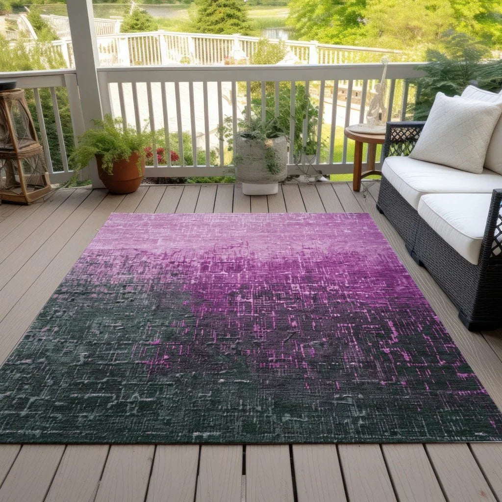 Sorella Pink Washable Indoor-Outdoor Rug-Outdoor Rugs-LOOMLAN Rugs-LOOMLAN