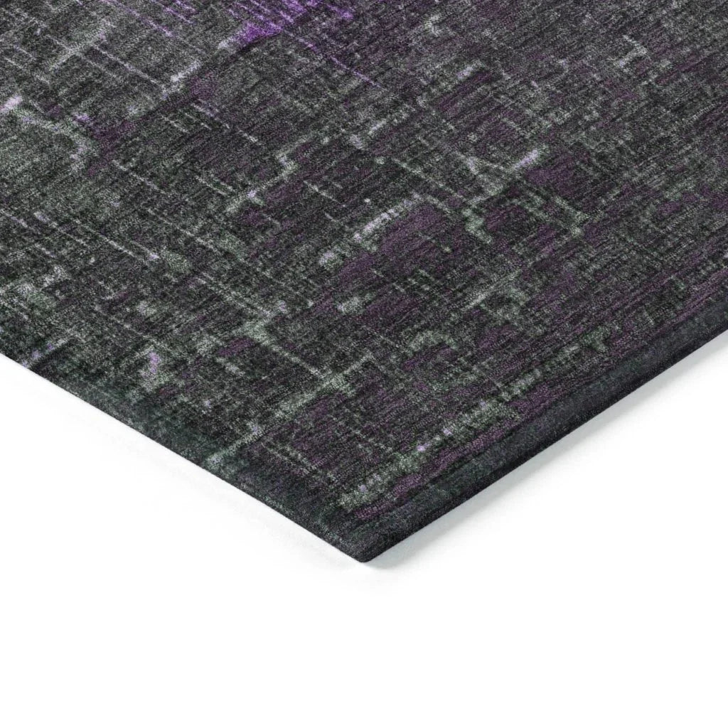 Sorella Purple Washable Indoor-Outdoor Rug-Outdoor Rugs-LOOMLAN Rugs-LOOMLAN