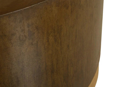 Soria Wooden Round Cocktail Table - LOOMLAN - Furniture Classics - Coffee Tables