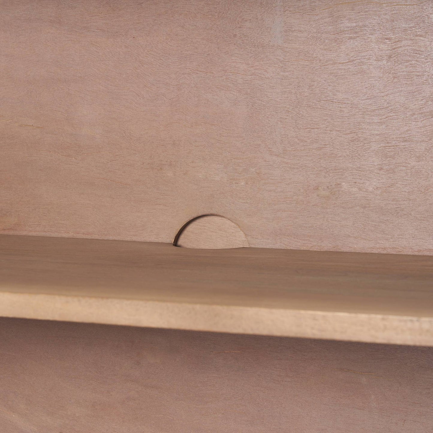 Sorina Light Brown Wood Accent Cabinet